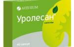 Уролесан инструкция по применению таблетки цена